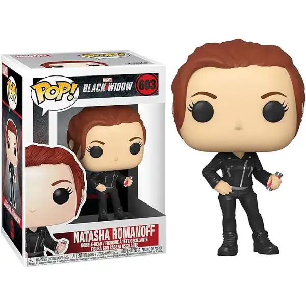 Funko Pop! Marvel — Black Widow Natasha Romanoff nº 603