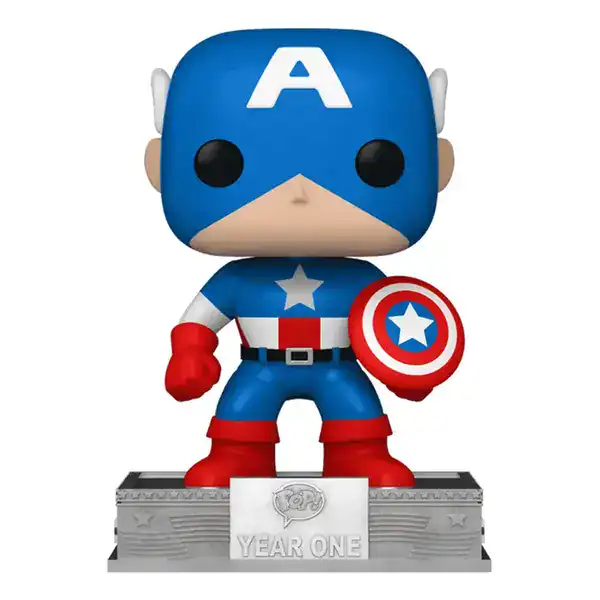 Funko Pop Classics do Capitão América em edição de 25 anos