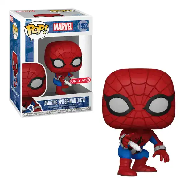 Funko Pop! 1452 — Amazing Spider-Man 1977 Exclusivo