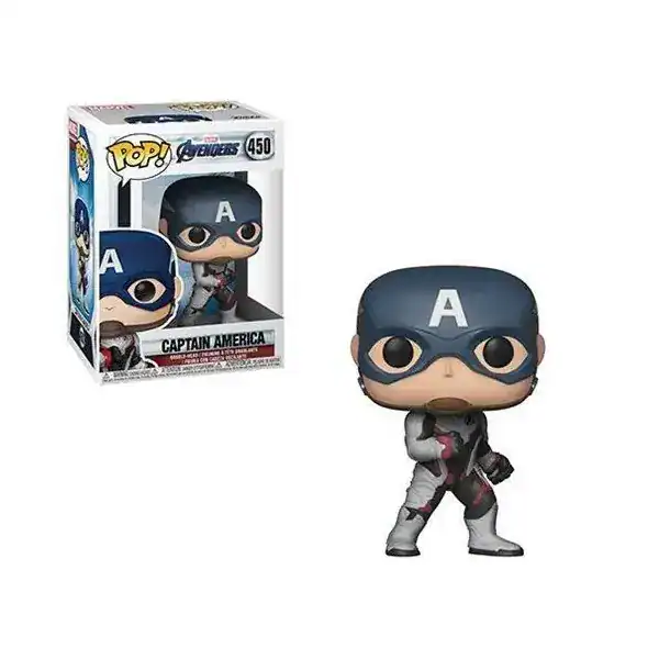 Funko Pop 450 do Capitão América da linha Marvel Avengers