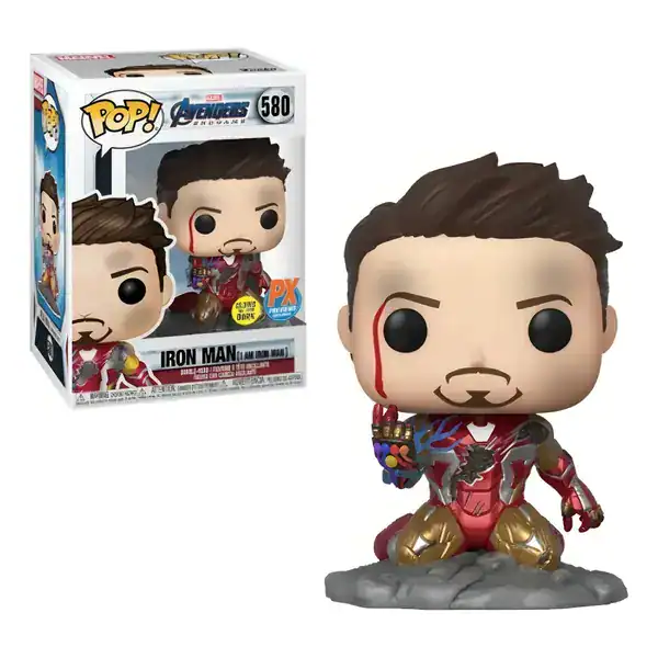 Funko Pop! Marvel — Homem de Ferro, I Am Iron Man