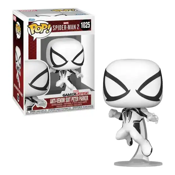 Funko Pop! Spider-Man 2 — Peter Parker Traje Anti-Venom