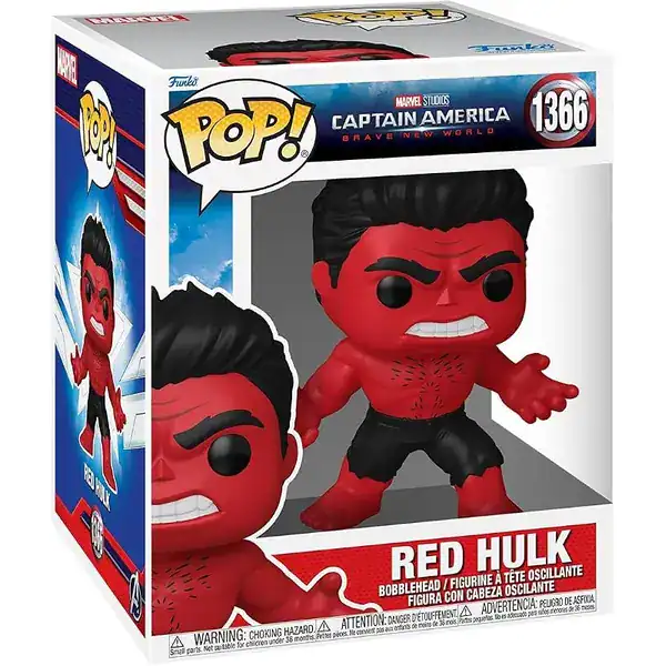 Funko Pop! Super — Captain America: Brave New World, Red Hulk