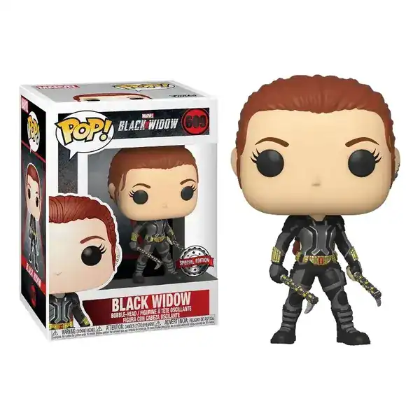 Funko Pop! Marvel — Black Widow Viúva Negra nº 609