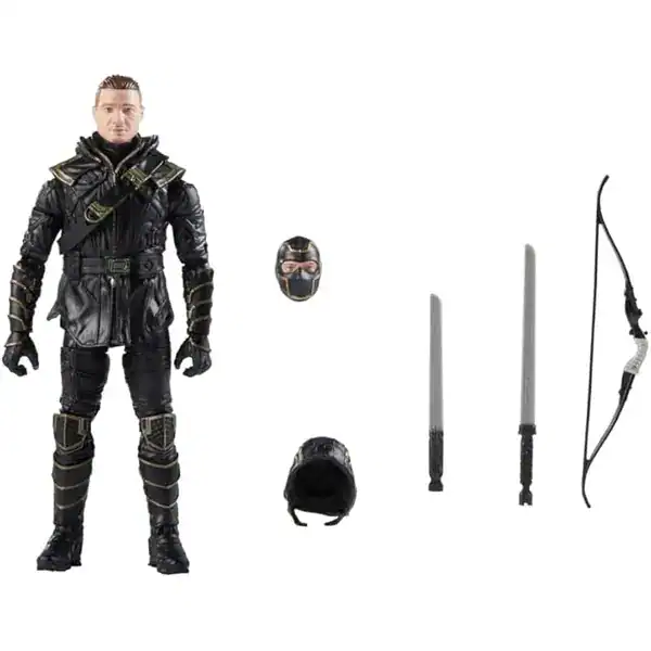 Boneco Marvel Legends de 15 cm do Ronin com arco, katanas e cabeças intercambiáveis