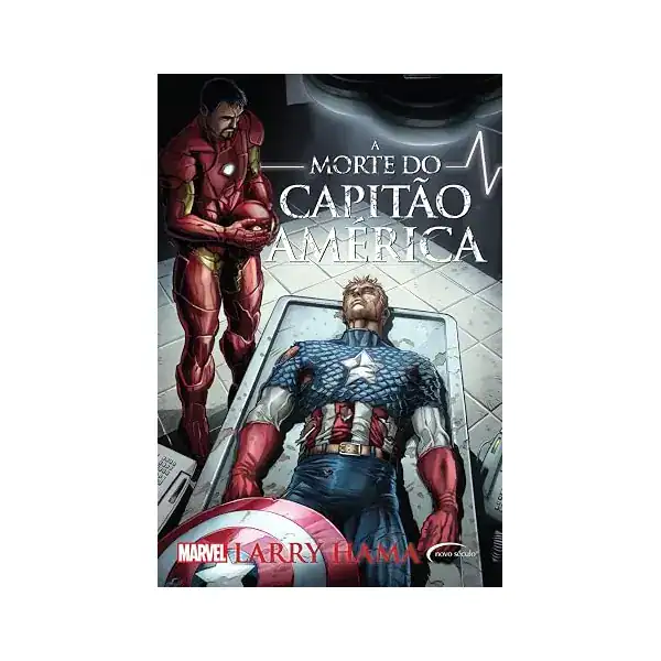 Capa da HQ A Morte do Capitão América escrita por Ed Brubaker