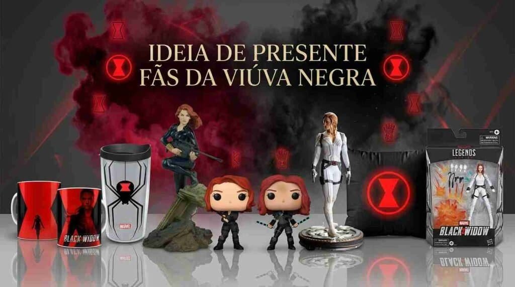 Presentes da Viúva Negra: 39 Ideias para Quem Gosta da Natasha Romanoff e dos Vingadores