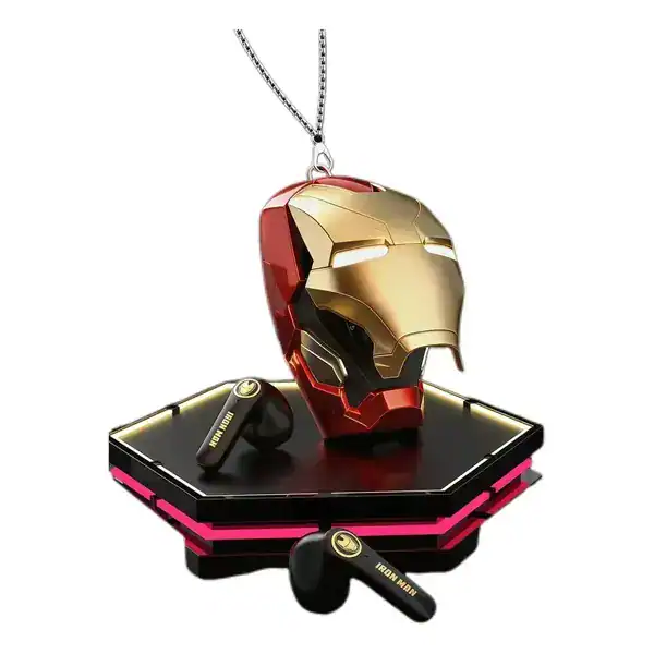 Iron Man Avengers True Wireless Earbuds com Estojo