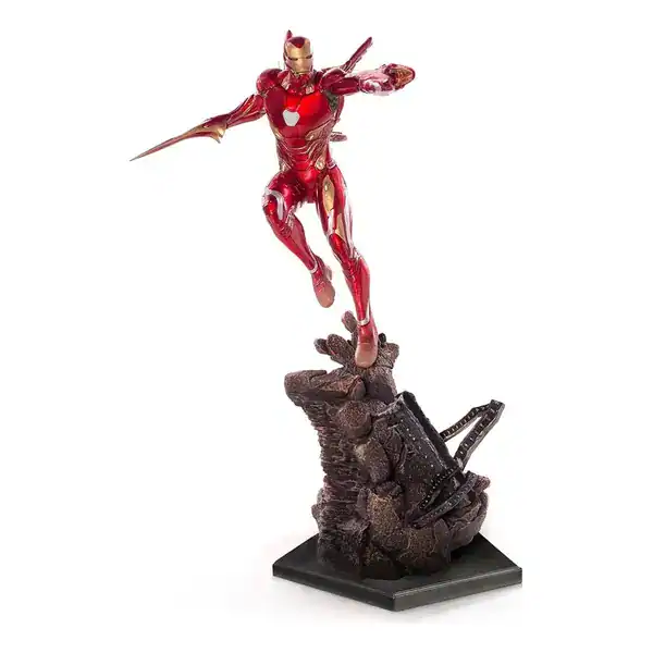 Iron Man Mark L Battle of Titan — Guerra Infinita, Iron Studios
