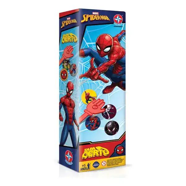 Jogo Tapa Certo Spiderman — Estrela