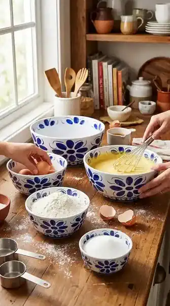 Jogo de tigelas de porcelana Monte Sião — presente para quem gosta de cozinhar