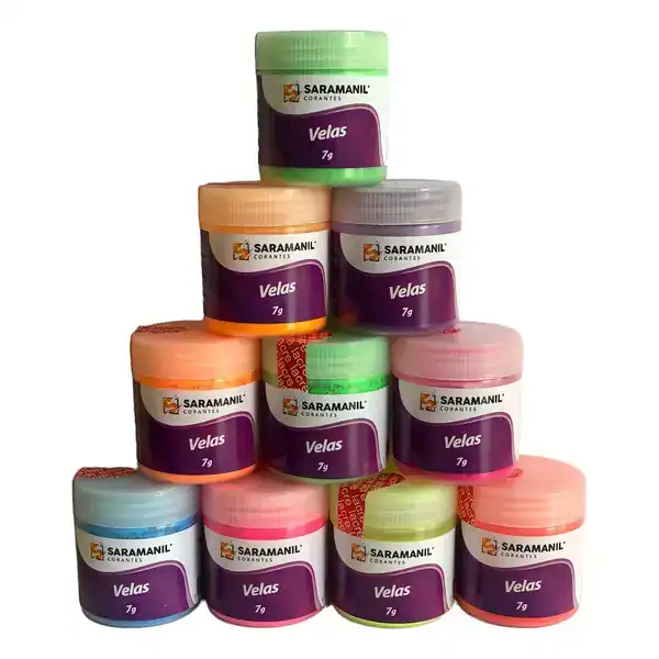 Kit 10 Corantes Anilina para Velas