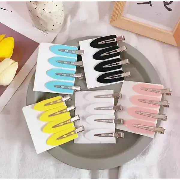 Kit 6 Clipes de Cabelo e Maquiagem — guia de presentes para quem cuida do cabelo da Presendicas