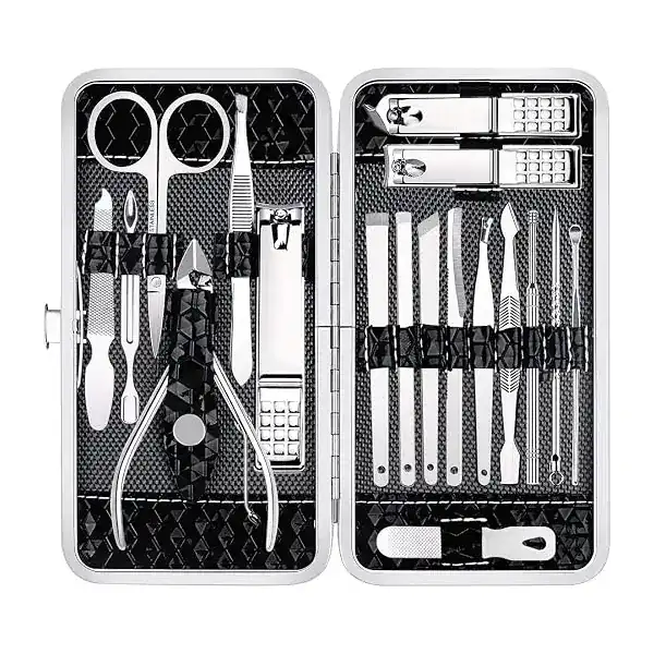 Kit de Manicure e Pedicure 18 Peças — guia de presentes para quem gosta de unhas da Presendicas