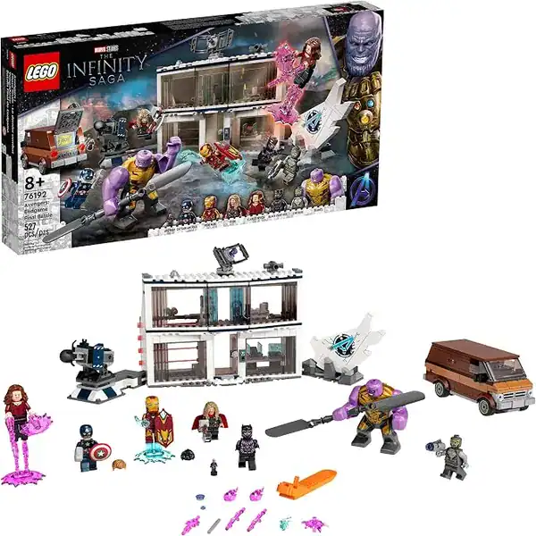 LEGO Marvel Avengers: Endgame Final Battle — presente dos Vingadores