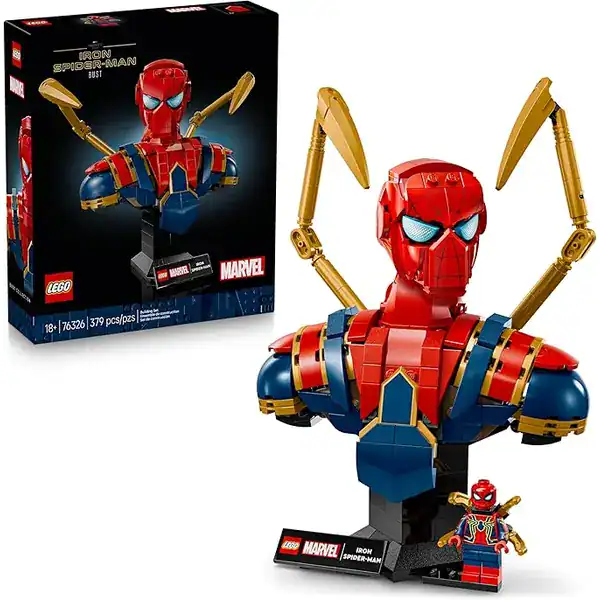 LEGO Super Heroes Marvel — Busto do Homem-Aranha de Ferro