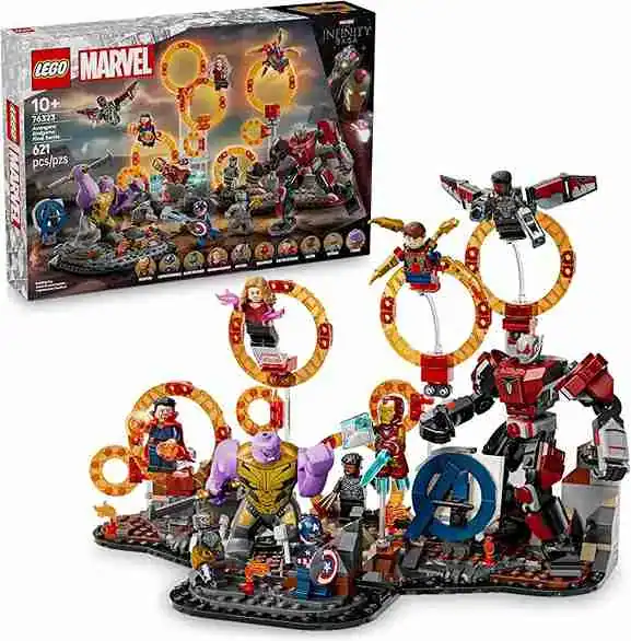 LEGO Super Heroes Marvel — Vingadores: Ultimato, A Batalha Final — presente dos Vingadores