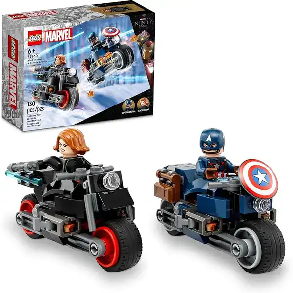 LEGO Marvel Super Heroes — Motos da Viúva Negra e do Capitão América