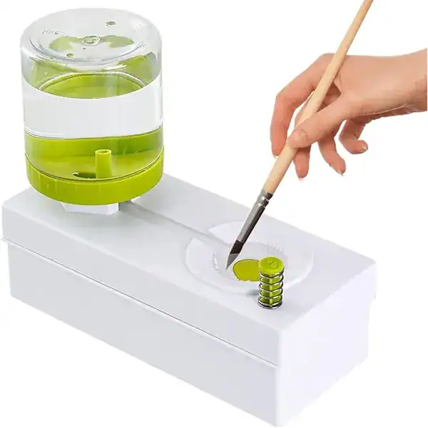 Limpador de pincéis para aquarela e artes plásticas