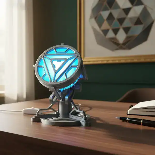 Luminária Reator Arc do Homem de Ferro — Decoração Geek