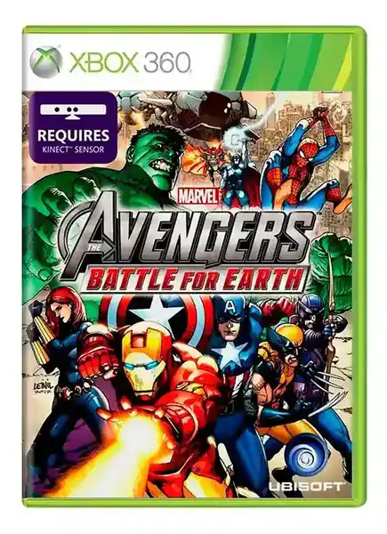Marvel Avengers: Battle for Earth — Xbox 360 — presente dos Vingadores