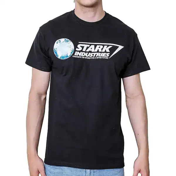 Camiseta Marvel — Iron Man Stark Industries