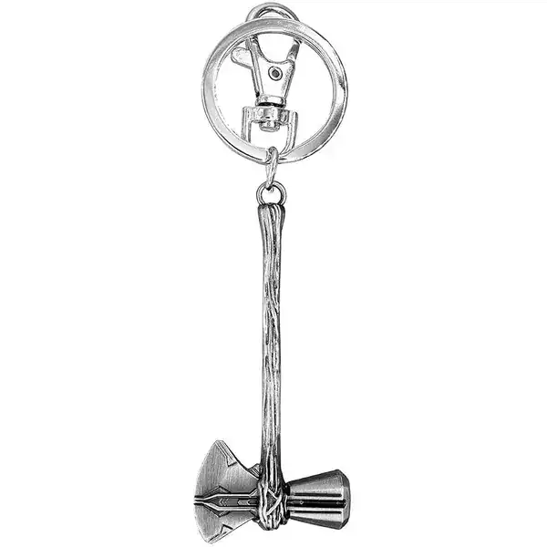 Chaveiro de estanho do machado Stormbreaker do Thor