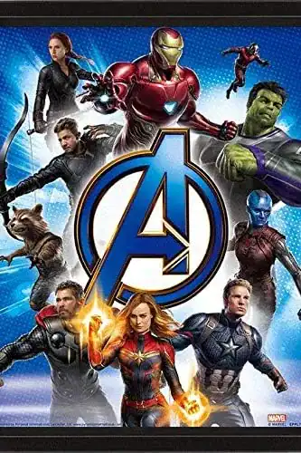 Pôster Marvel Comics — presente dos Vingadores
