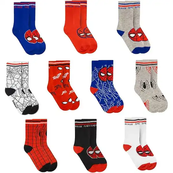 Marvel — Meias para Meninos do Homem-Aranha