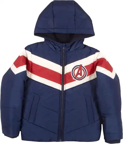 Marvel — casaco de inverno acolchoado dos Vingadores — presente dos Vingadores