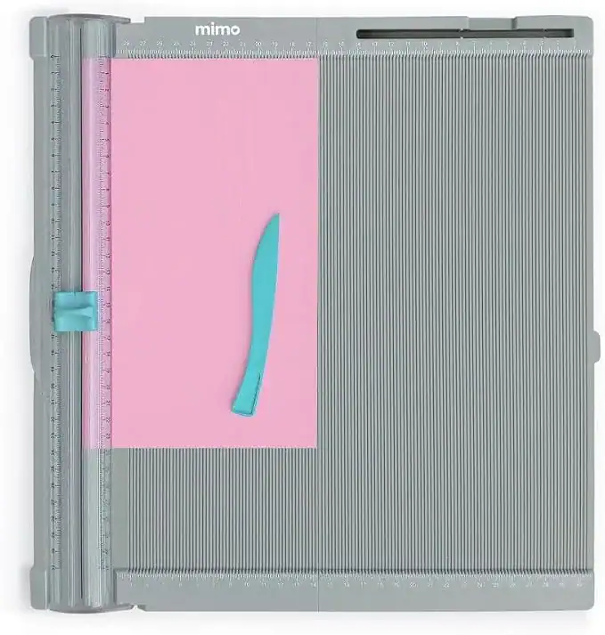 Mimo — Base de Vinco e Corte com Trimmer Integrado