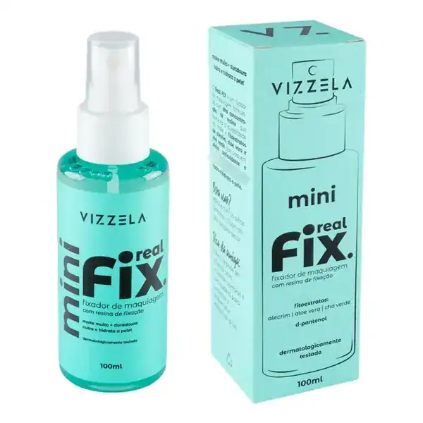 Real Fix — Mini Bruma Fixadora de Alta Duração — guia de presentes para quem ama maquiagem da Presendicas