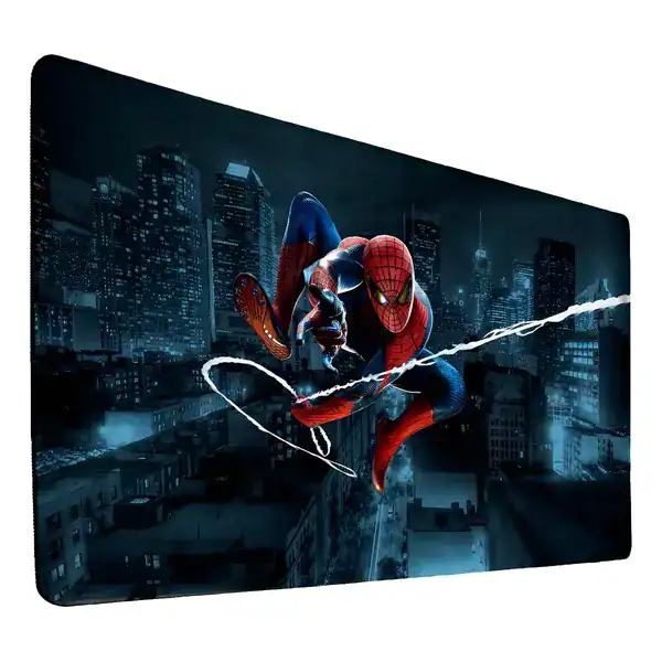 Mouse Pad Gamer Extra Grande Homem-Aranha Azul