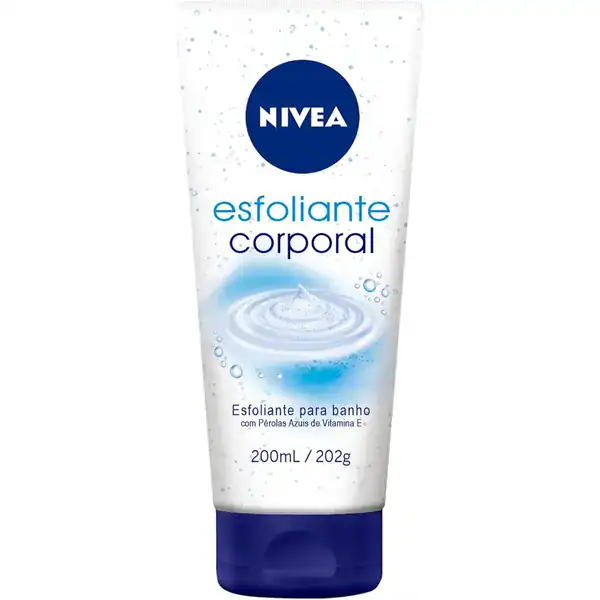 NIVEA — Esfoliante Corporal para Banho — guia de presentes para quem cuida da pele da Presendicas
