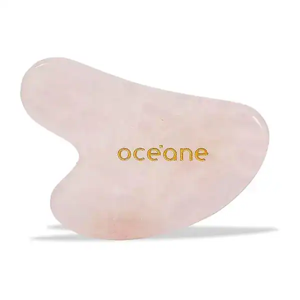 Océane — Massageador Facial e Corporal de Quartzo Rosa — guia de presentes para quem cuida da pele da Presendicas