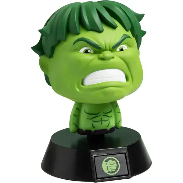 Paladone Marvel Hulk Icon Light — Luminária de Mesa, 11 cm