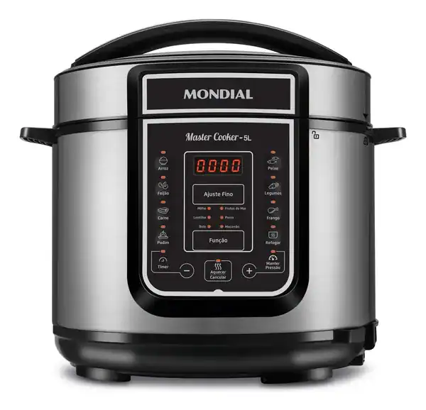 Panela de pressão elétrica digital 5 L — presente para quem gosta de cozinhar