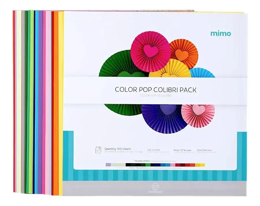 Papel Color Pop Kit Colibri Mimo