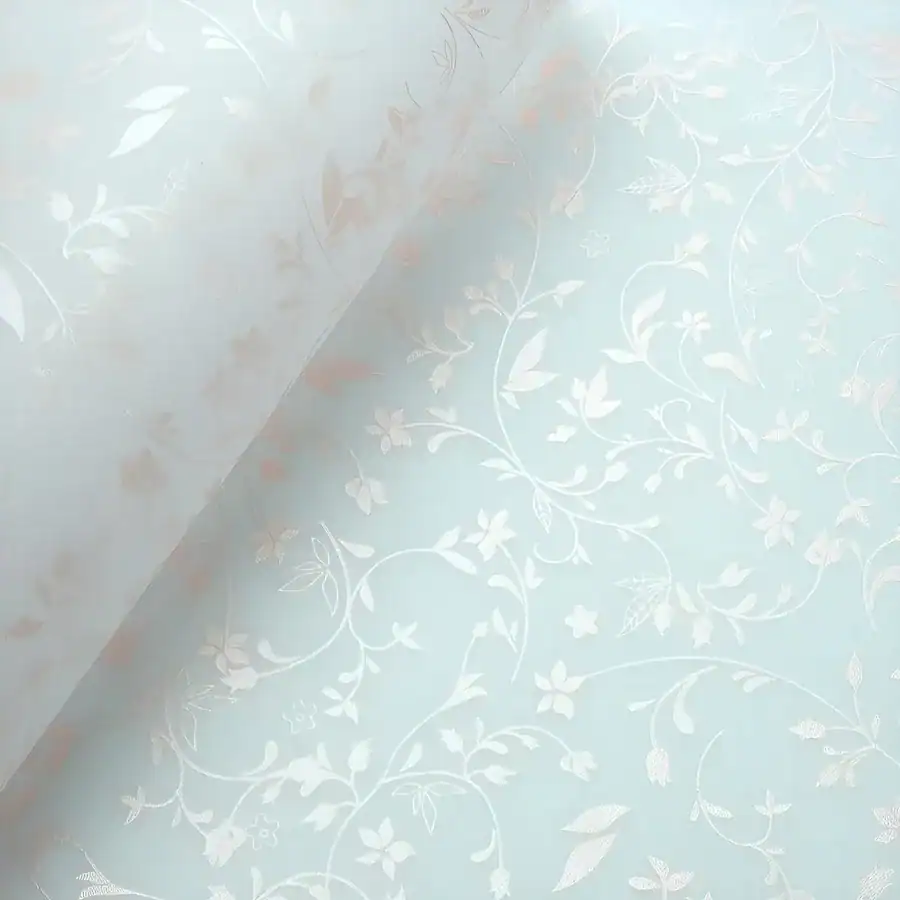Papel Floral 03 — Vegetal Com Rose