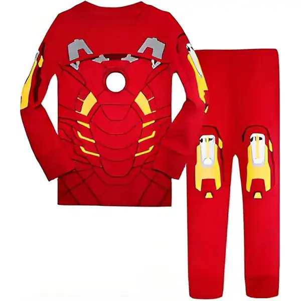 Pijama Infantil de Algodão — Little Boys Iron Man