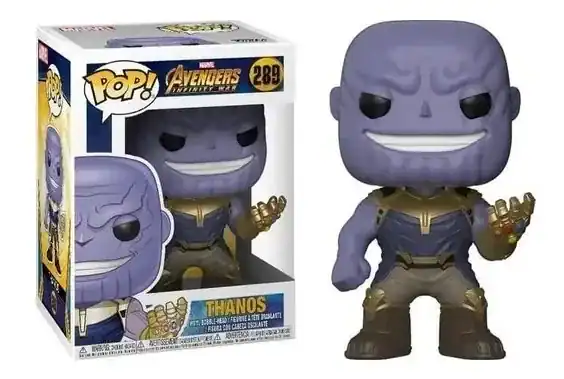 Funko Pop! Thanos #289 — Guerra Infinita — presente dos Vingadores