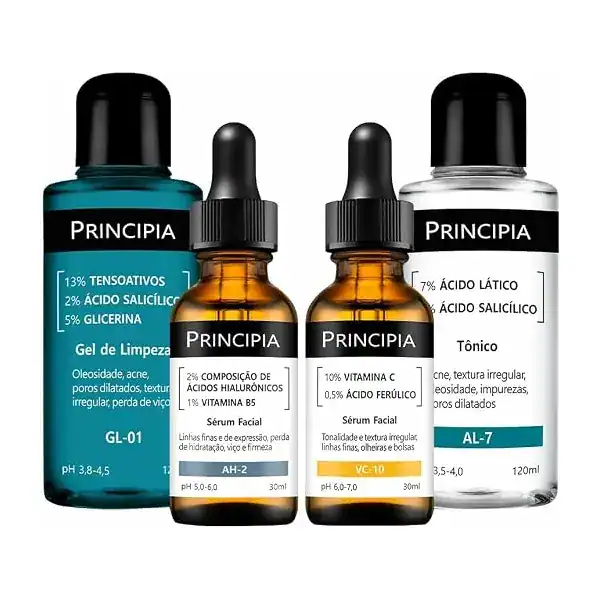 Kit Essencial Avançado da Principia — guia de presentes de skincare da Presendicas