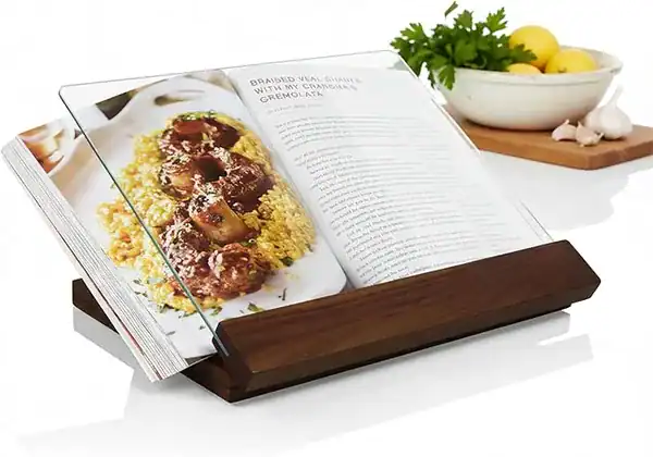Prodigio — suporte para livro de receitas — presente para quem gosta de cozinhar