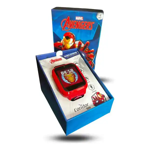 Relógio Interativo Infantil Condor — Marvel Iron Man