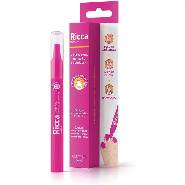 Ricca Caneta para Nutrição de Cutículas — guia de presentes para quem gosta de unhas da Presendicas
