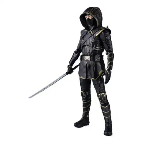 Figura articulada S.H.Figuarts do Ronin de Vingadores Ultimato com katana e capuz