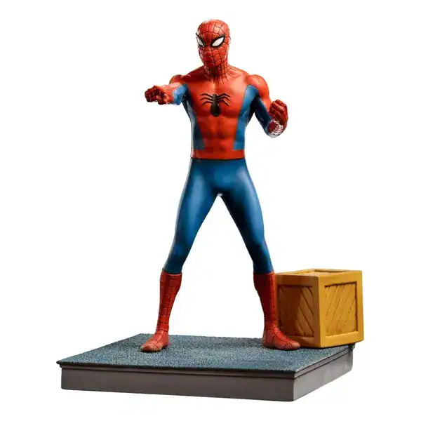 Iron Studios — Homem-Aranha 60's Deluxe Art Scale 1/10