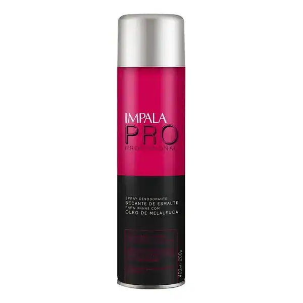 Impala Spray Secante com Óleo de Melaleuca 400 ml — guia de presentes para quem gosta de unhas da Presendicas