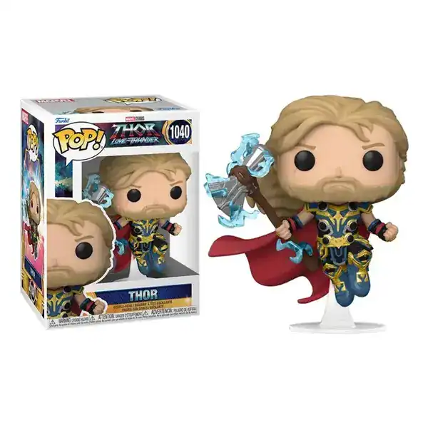 Funko Pop Marvel Thor número 1040 na caixa original