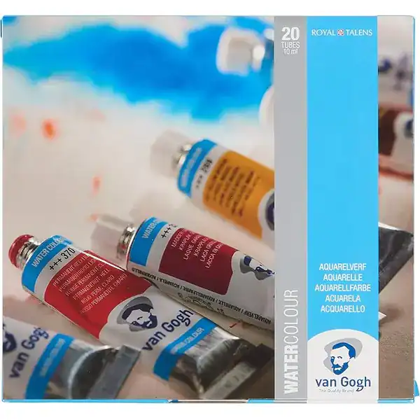 Conjunto de aquarela Van Gogh em tubos